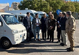 Los concejales del PP y Vox en la presentación del refuerzo de Limpieza.