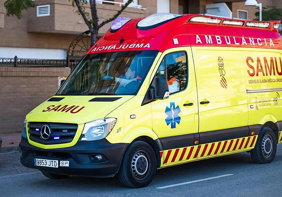 A SAMU ambulance.