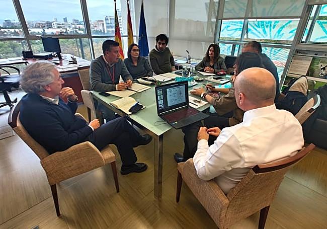 Reunión entre Medio Ambiente y la Federación de Caza de la Comunitat.