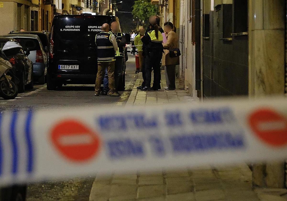 Dispositivo por el crimen de Carolinas Altas en Alicante.