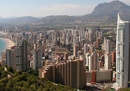 Benidorm es una de las ciudades en las que más crece la población