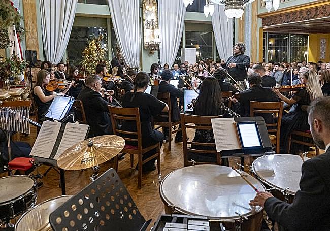 Concierto de Navidad de Virtuós Mediterrani en el Salón Imperio.