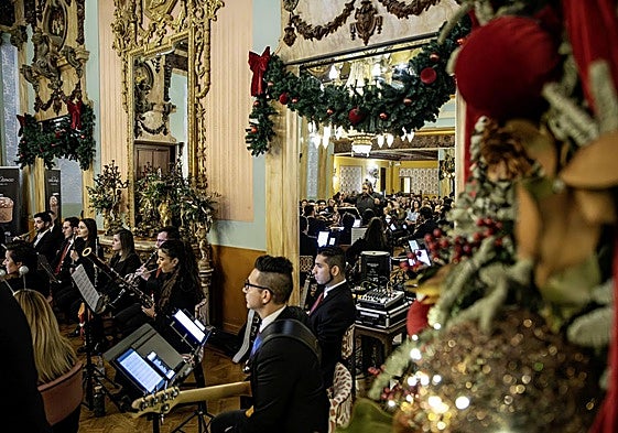 Concierto de Navidad de Virtuós Mediterrani en el Salón Imperio.