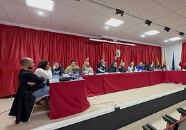 Imagen del pleno celebrado en Callosa d'En Sarrià