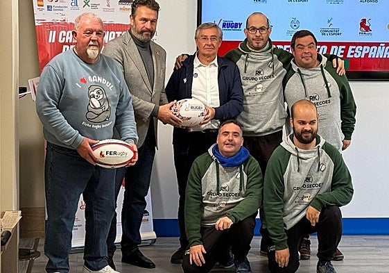 Presentación del II Campeonato de España de Rugby Inclusivo en el Ayuntamiento de Elche.