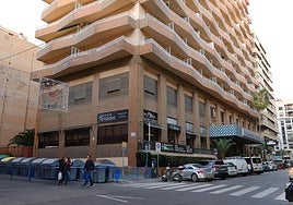 Zona acordonada por la Policía Local.