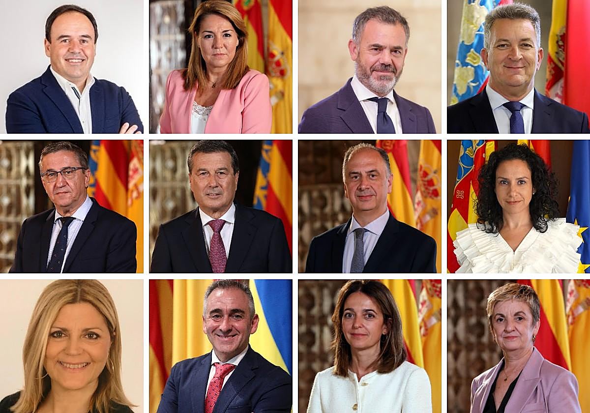 El nuevo Consell de Pérez Llorca: once consellerias, tres vicepresidencias y Barrachina de portavoz