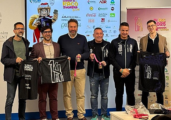 Presentación de la 14ª Subida al Racó de la Morera, que este año alcanza un récord histórico de 1.500 participantes.