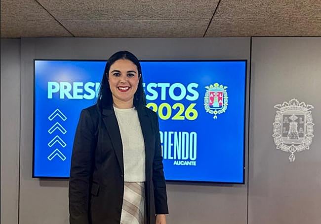 Finance Councillor, Nayma Beldjilali.