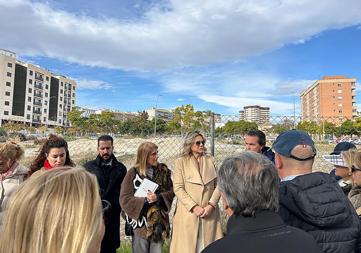 Reunión institucional con los vecinos.