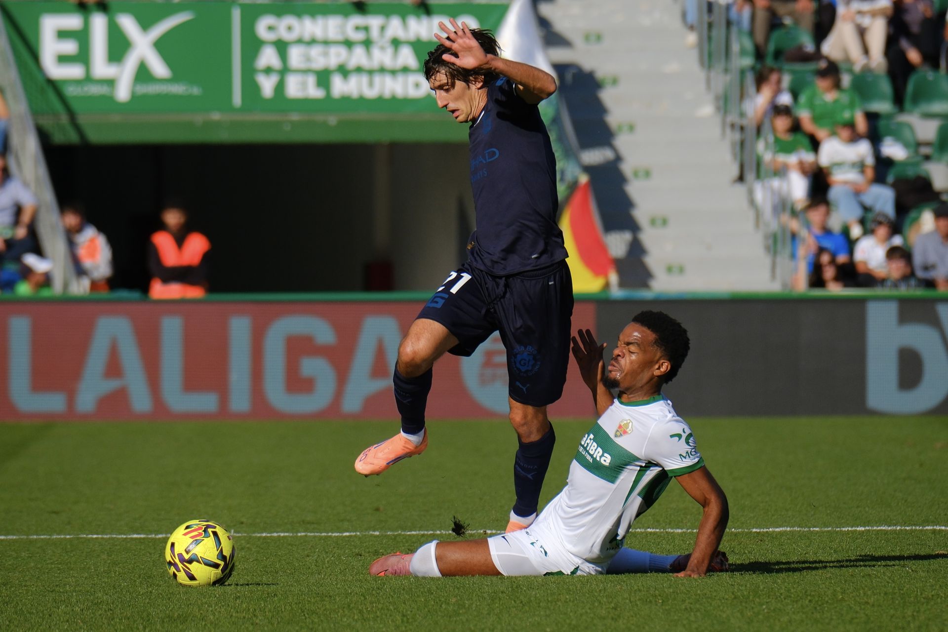 Las imágenes de la victoria del Elche ante el Girona (3-0)