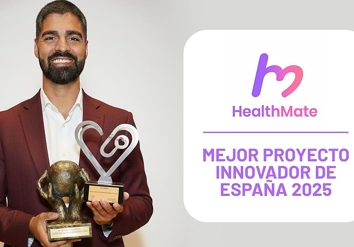 HealthMate, a company from the UMH Science Park, recognised by CEPYME for its healthcare automation platform.