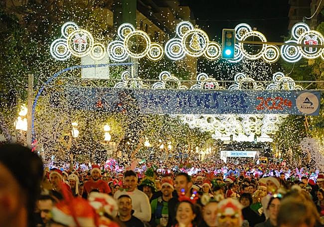Carrera de la San Silvestre de Alicante.