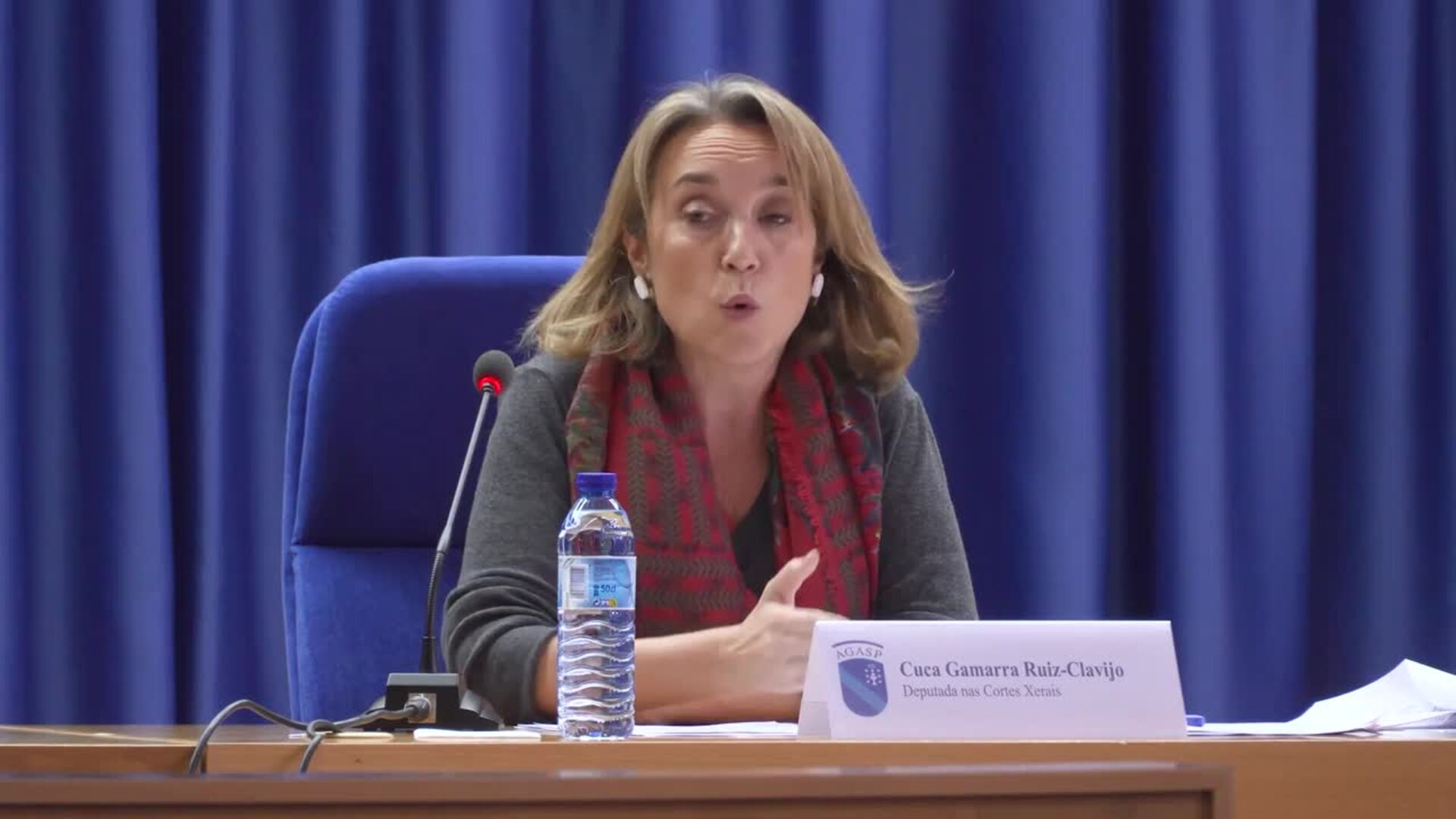 Cuca Gamarra ve la legislatura 