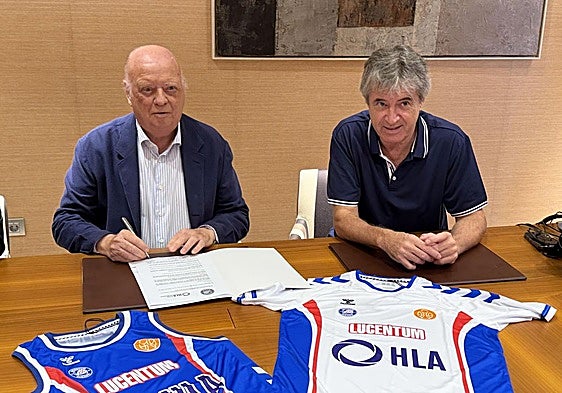 El Lucentum y HLA firman su patrocinio para la temporada 2026-2027
