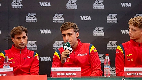 Dani Mérida, desde la Copa Davis: «Alicante es mi segunda casa»