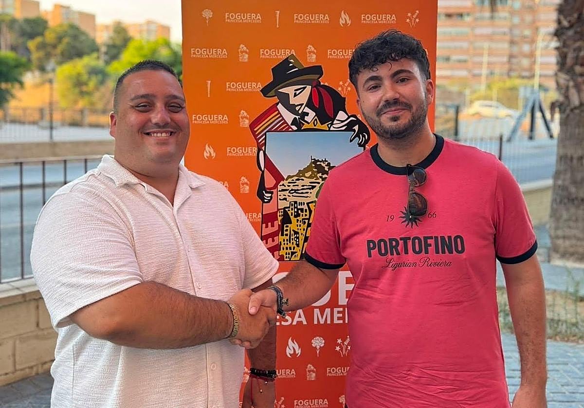 El artista Antonio Benavente debuta en Primera categoría de las Hogueras de Alicante con Princesa Mercedes