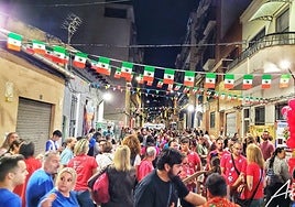 Fiesta mexicana en Carolinas Altas.