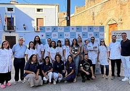 Participantes en la II Feria de Farmacias de Villena.