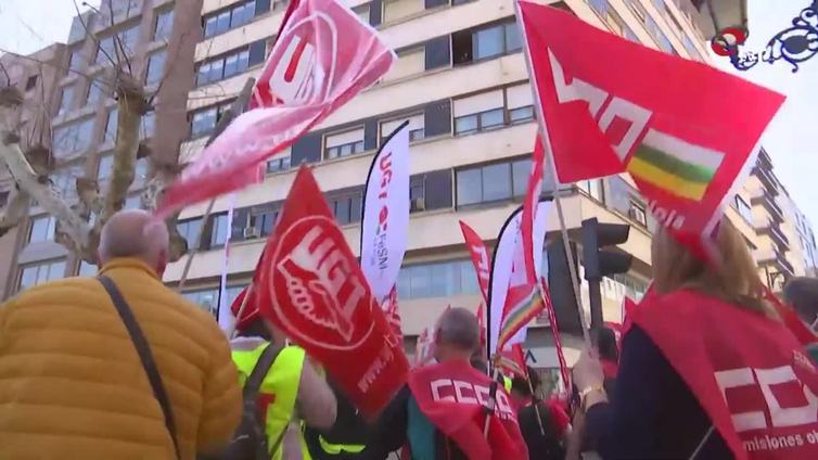 La huelga del sector bancario cierra sucursales en La Rioja